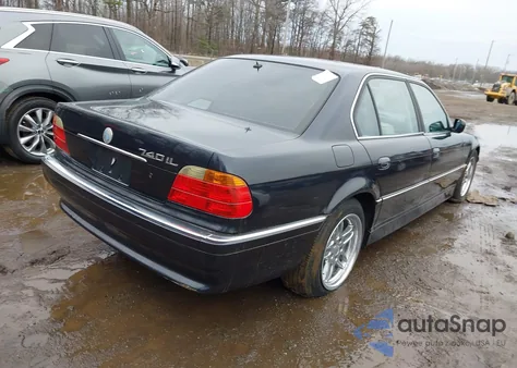 2000 BMW 740Il z USA, uszkodzony, nr VIN WBAGH8345YDP11134
